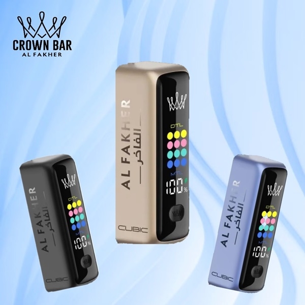 Al Fakher 30k Cubic Akku 800mAh – kompakter E-Shisha Akku in modernem Design, ideal für unterwegs und lange Laufzeiten
